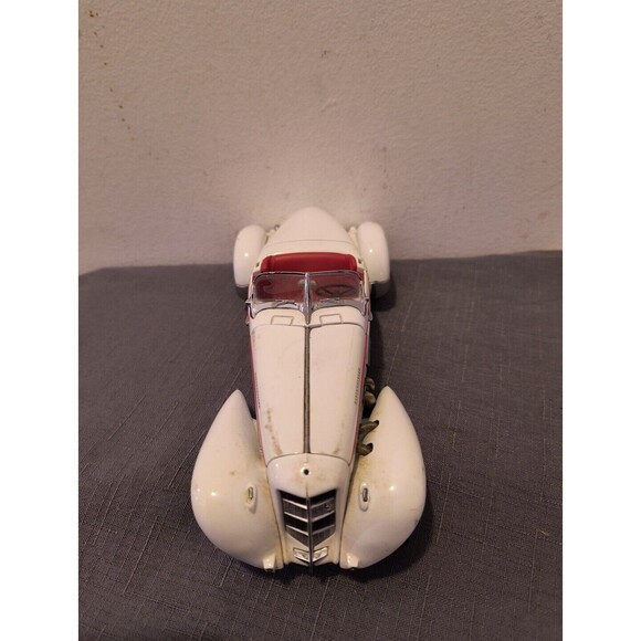 Franklin 1935 Boattail Auburn Speedster (White/Red) NO BOX, FOAM, TOP Nor Wheel - Picture 3 of 12